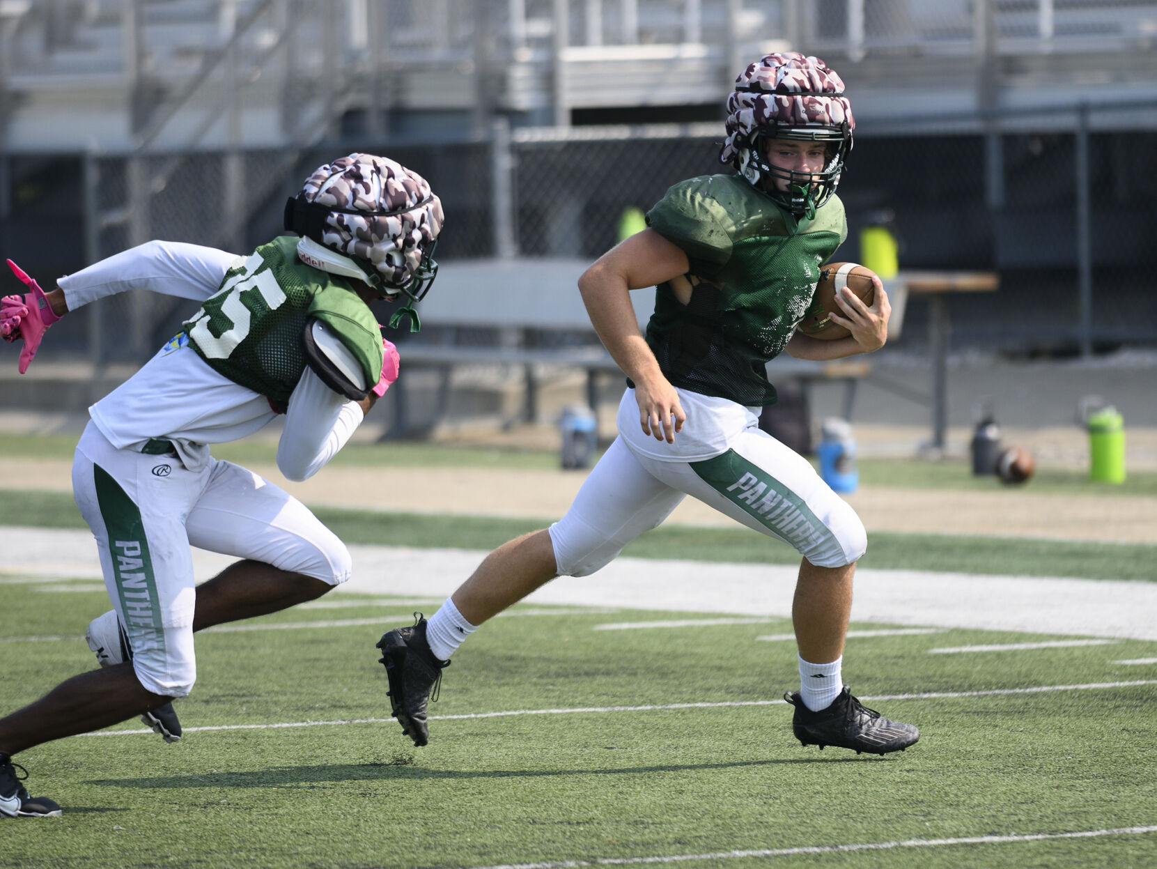 Fort Zumwalt North football practice